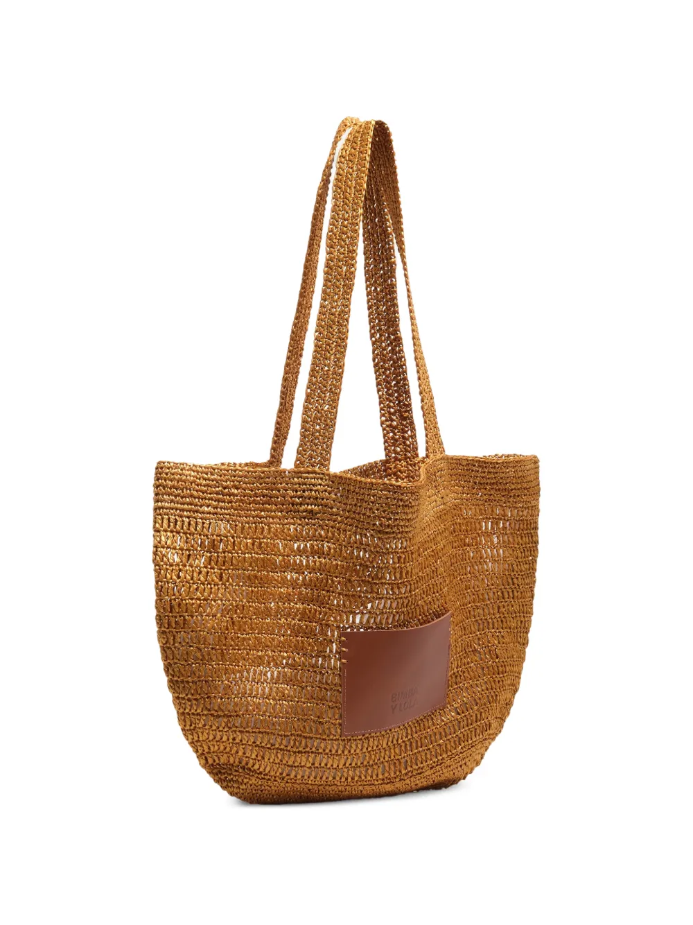 Bimba y Lola Borsa tote grande - Marrone