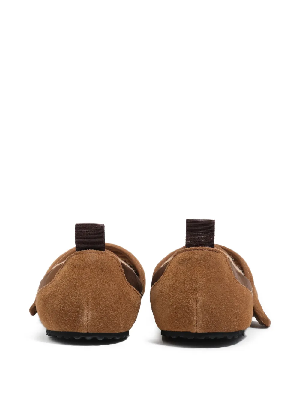 Bimba y Lola Ballerina's met klittenband Bruin