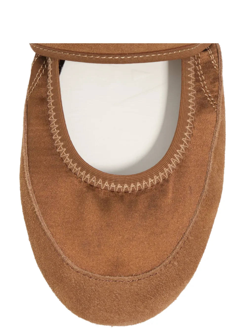 Bimba y Lola Ballerina's met klittenband Bruin