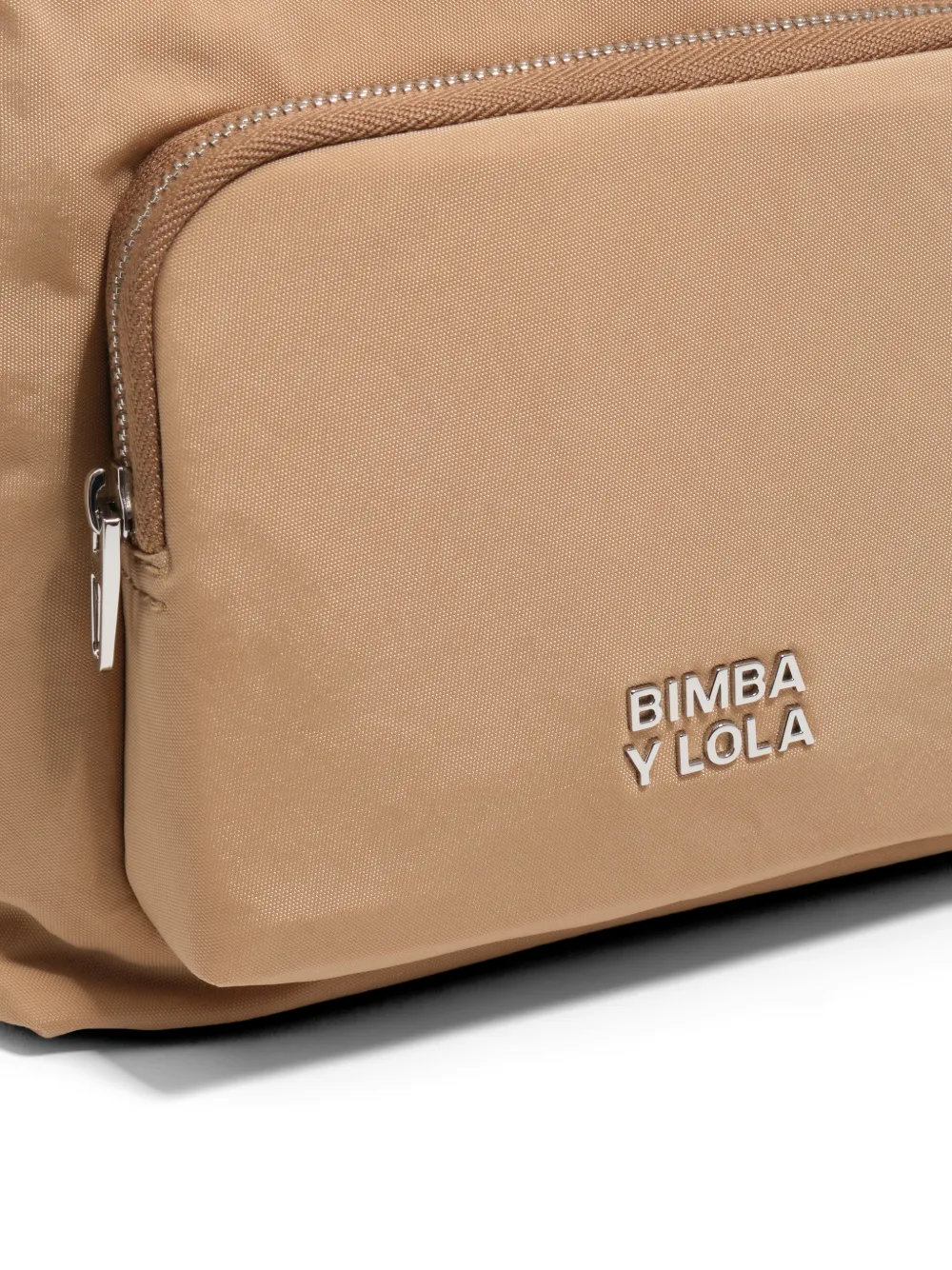 BIMBA Y LOLA Kleine crossbodytas met zak Bruin