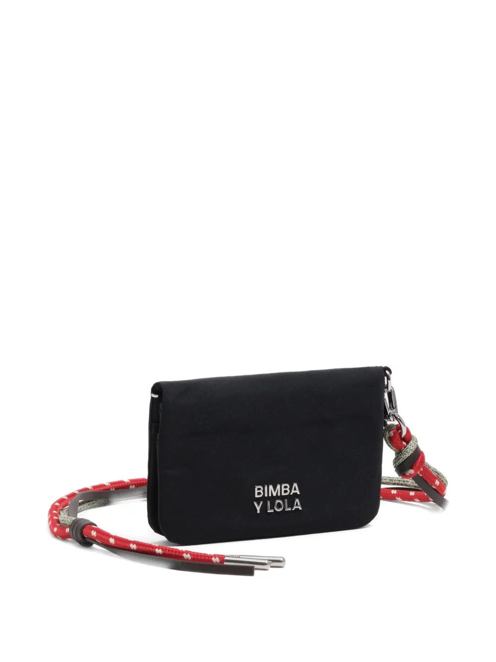 Bimba y Lola Portafoglio piccola con logo - Nero