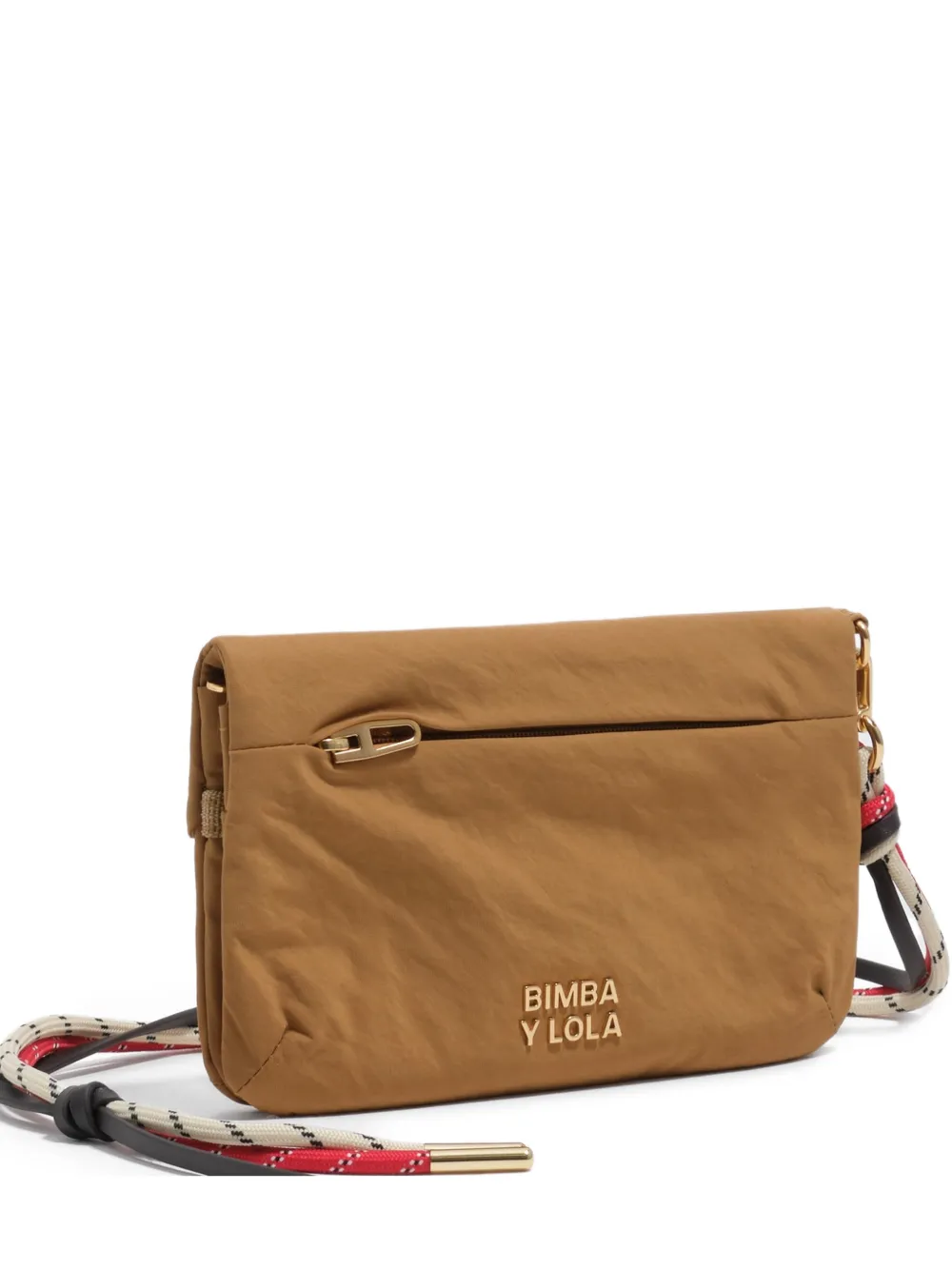 Bimba y Lola Portafoglio grande con logo - Toni neutri