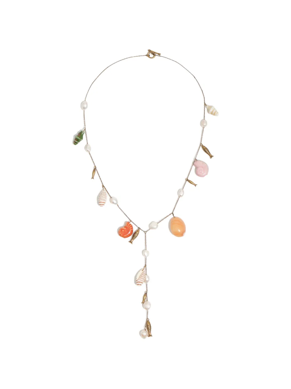 BIMBA Y LOLA Collana a catena con perle - Oro