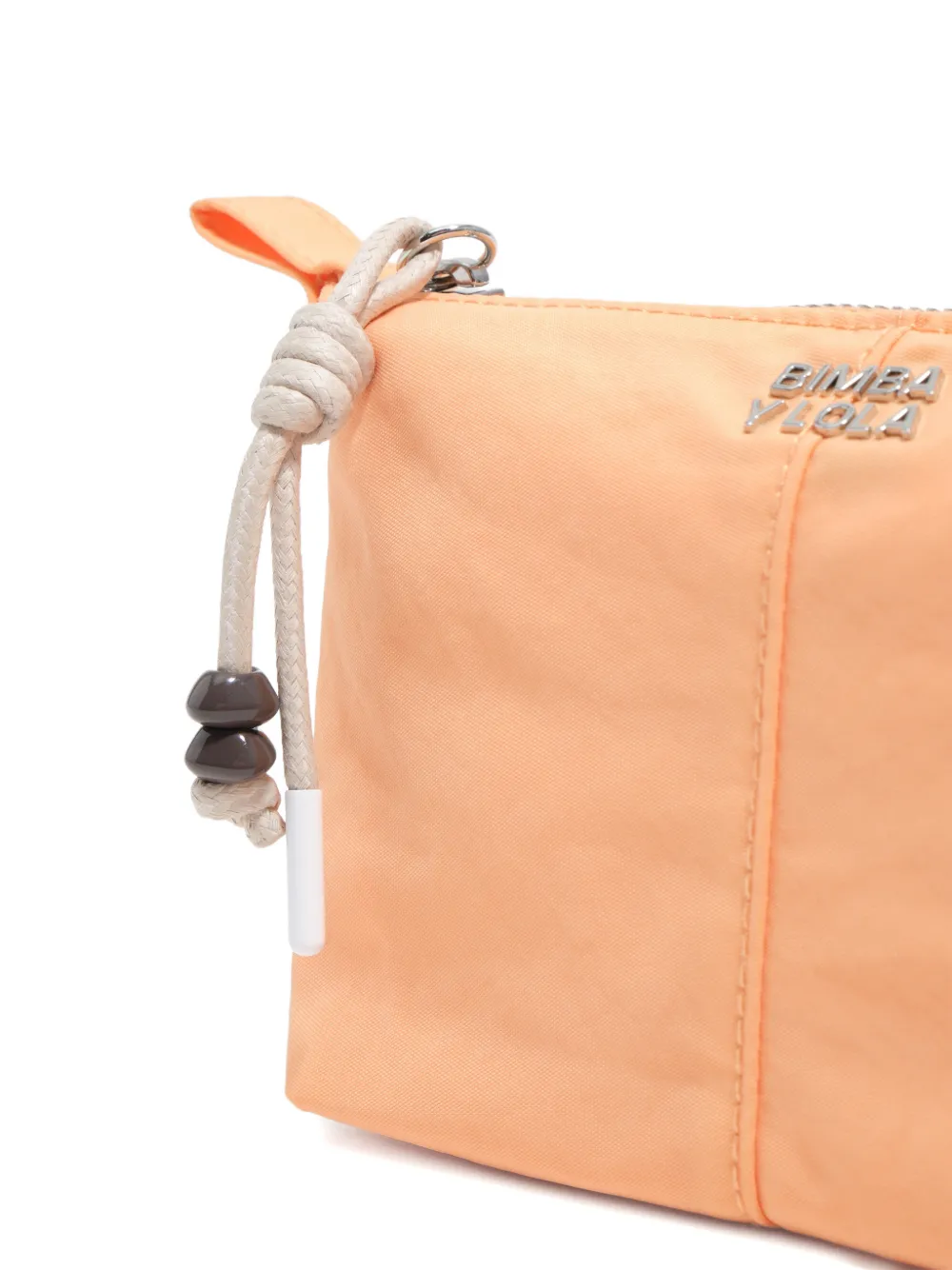 BIMBA Y LOLA Kleine Trapecio nylon make-up tas Oranje