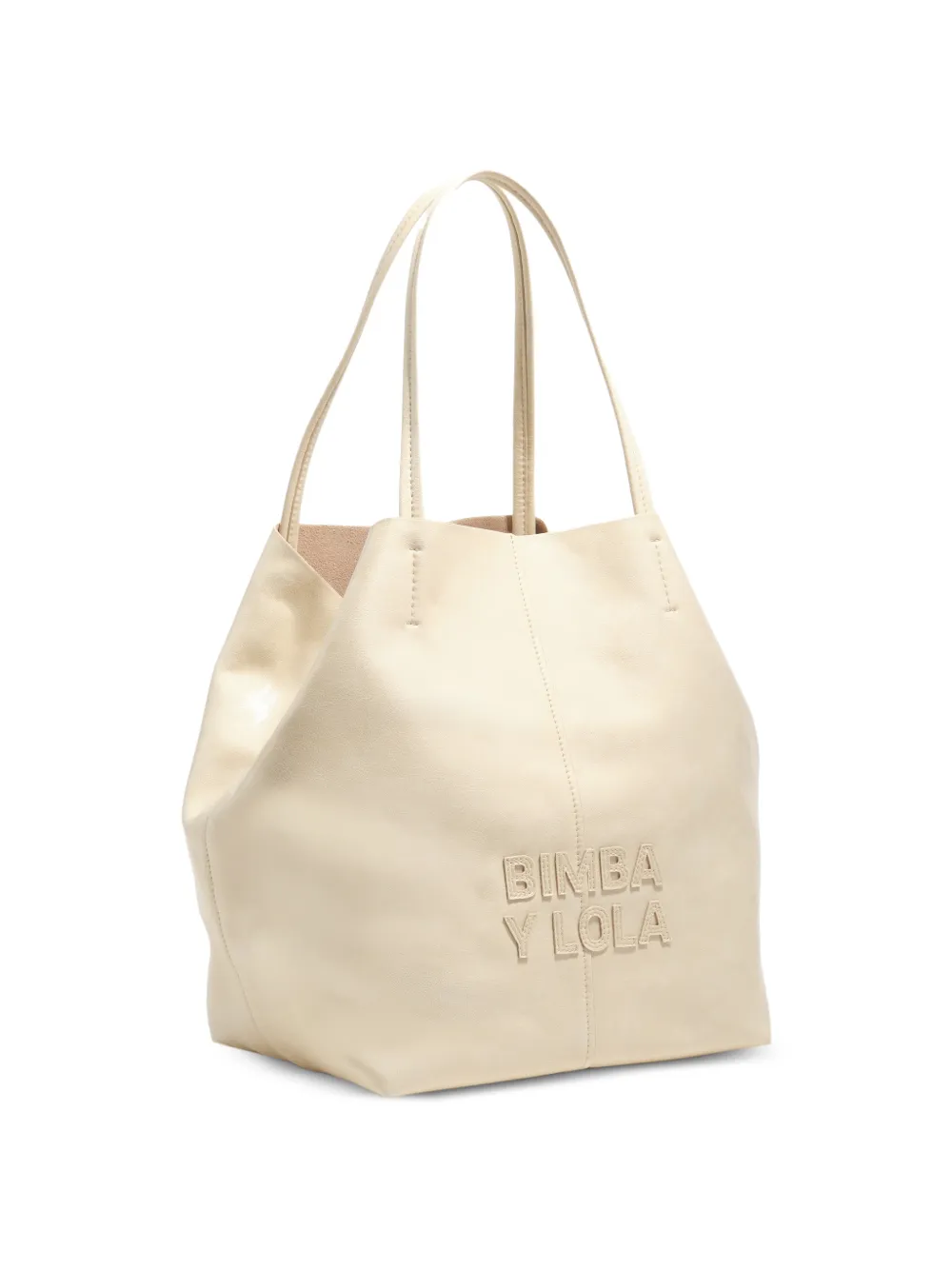 BIMBA Y LOLA Grote schoudertas Beige