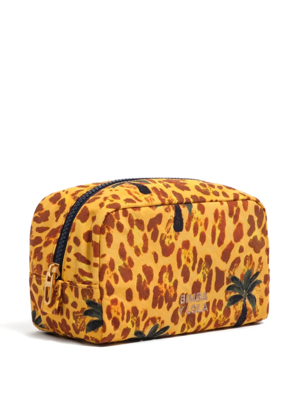 Bimba y Lola Trousse make up piccola con stampa - Giallo