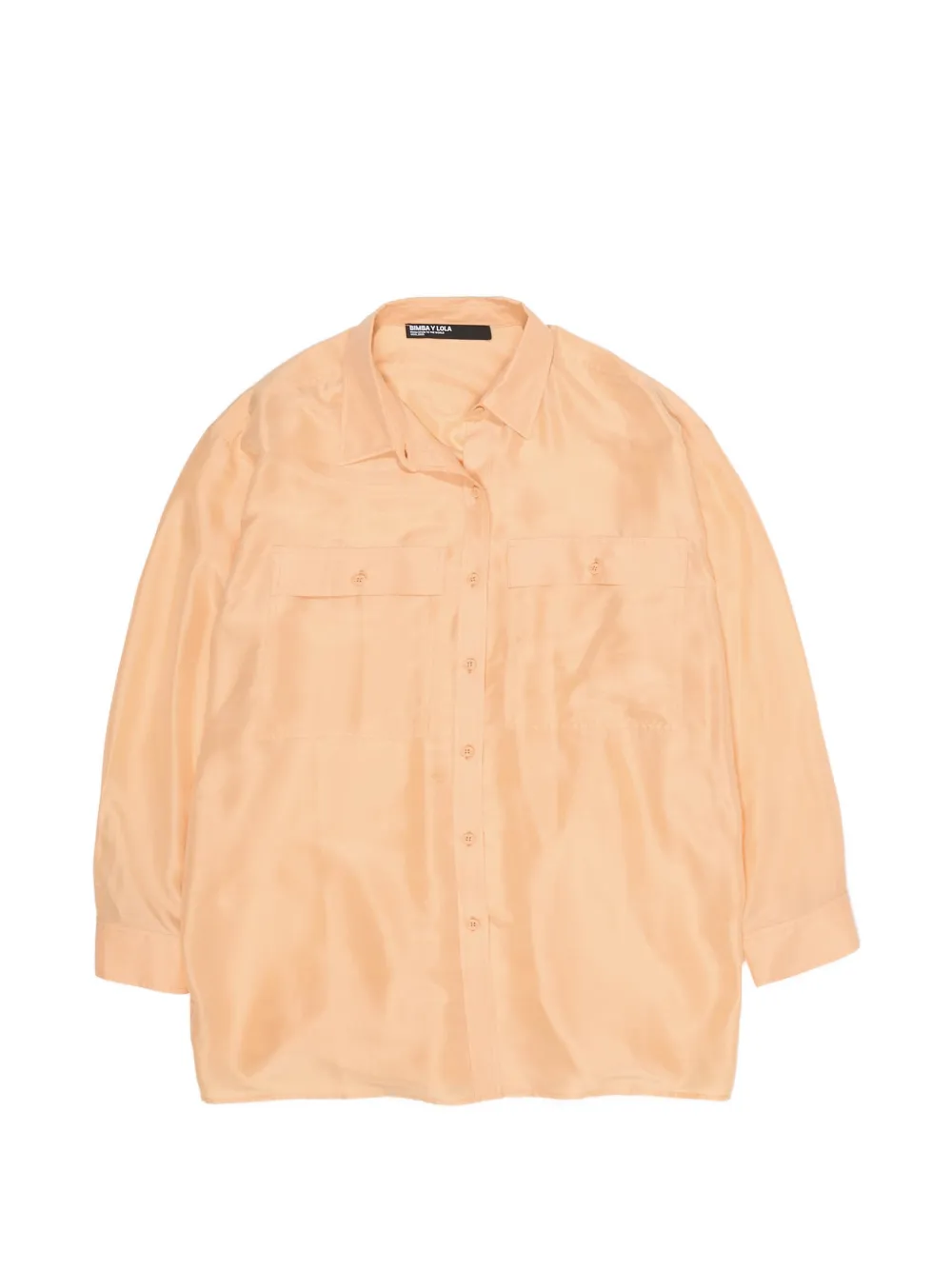 Bimba y Lola Camicia con tasche con patta - Arancione