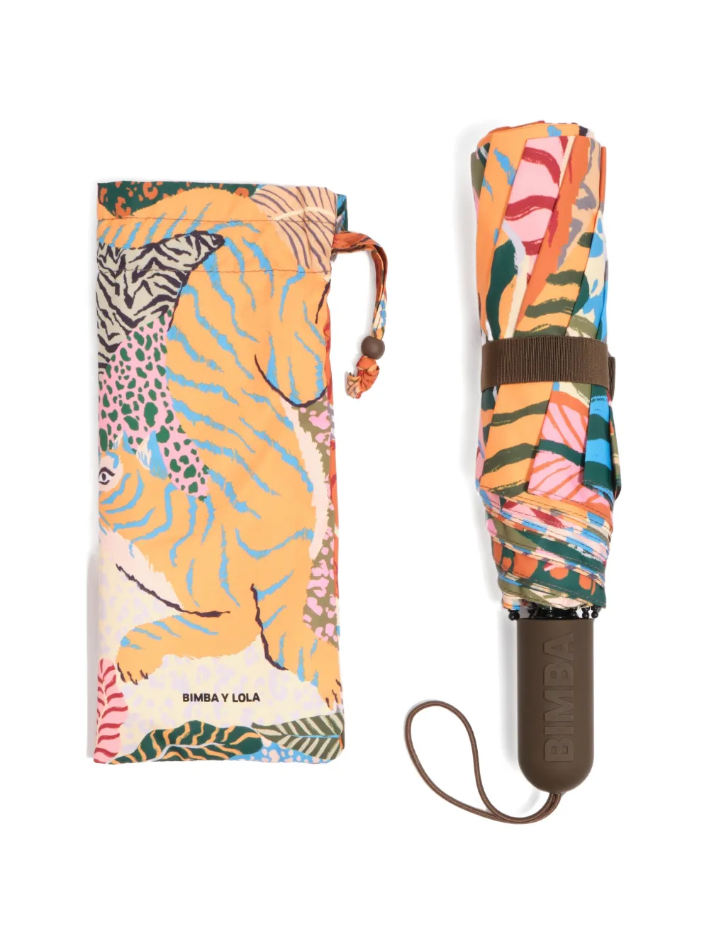 Bimba y Lola Ombrello Wild con stampa - Arancione