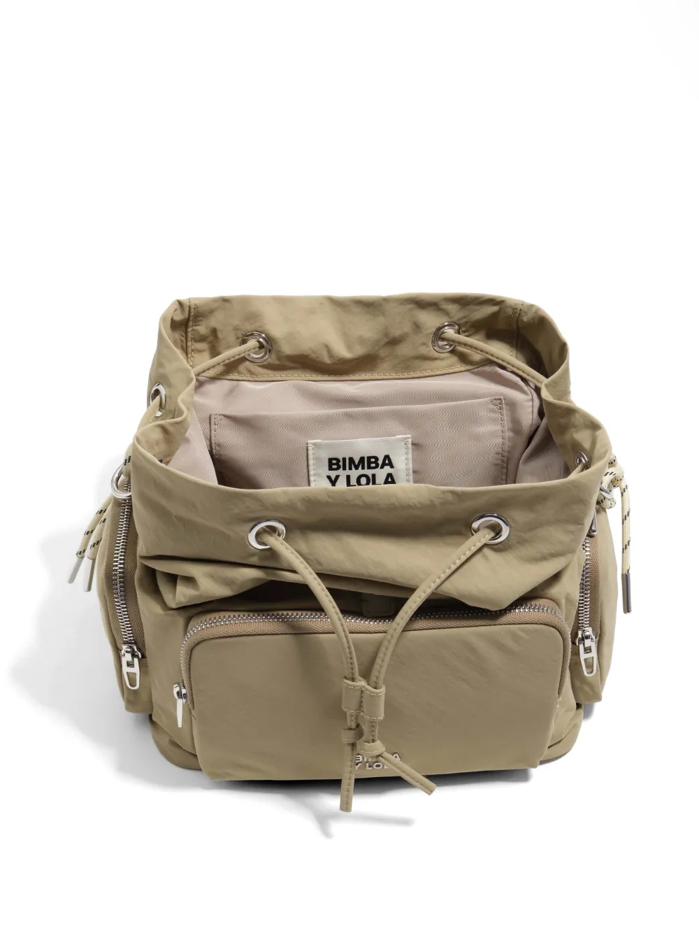 BIMBA Y LOLA Rugzak met zak Beige