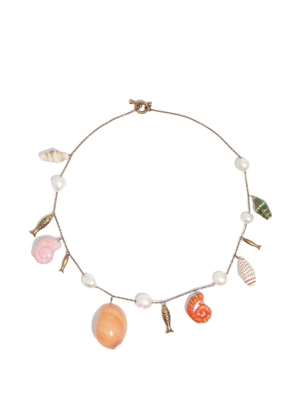 BIMBA Y LOLA Collana a catena con perle - Oro