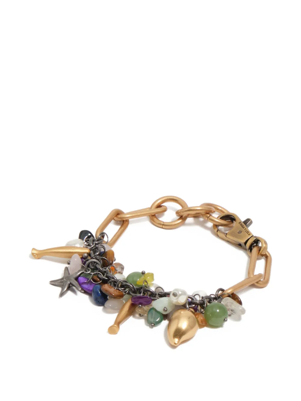 Bimba y Lola Bracciale a catena con ciondolo - Rosa