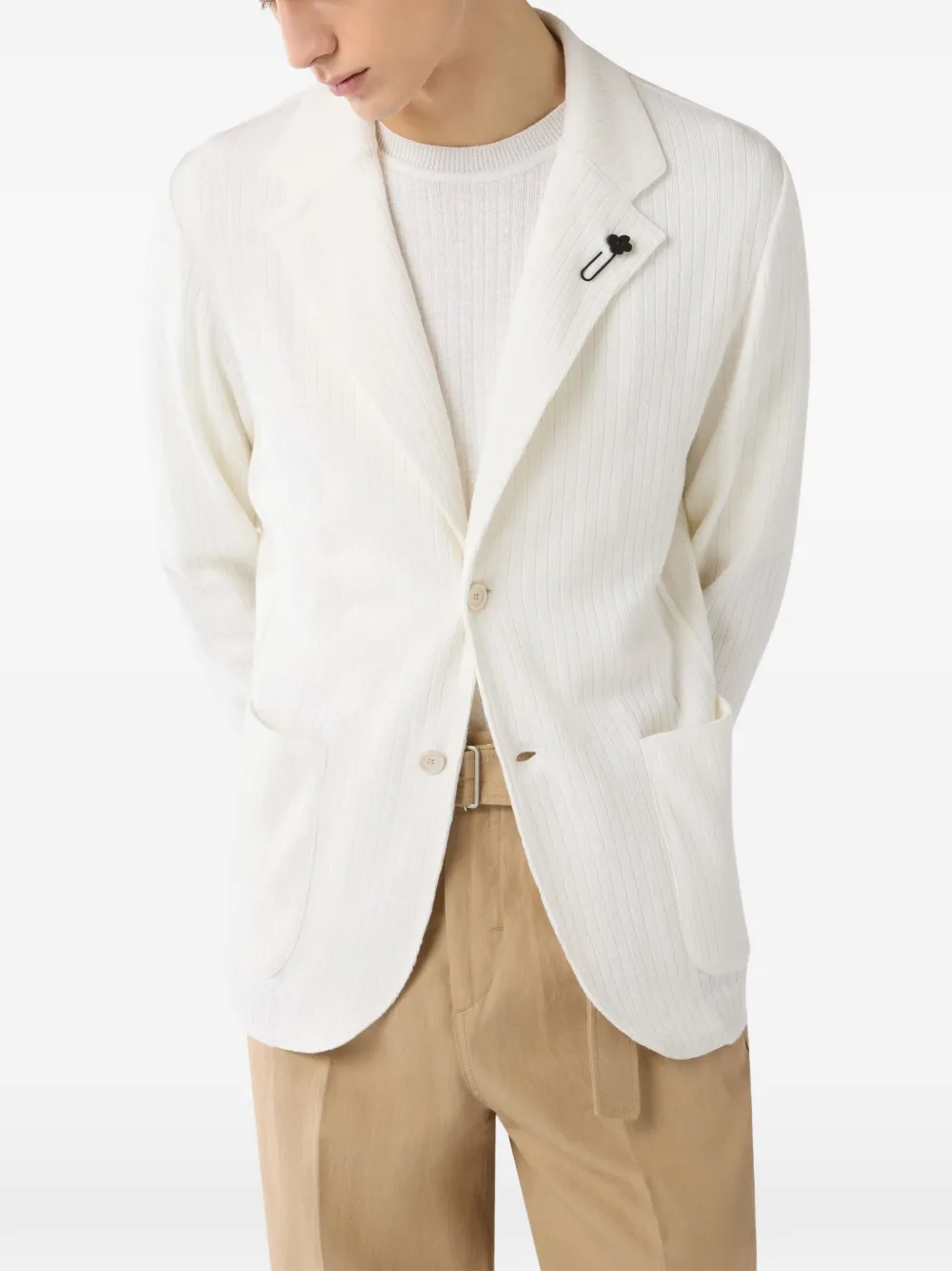  Lardini Blazer Monopetto - Bianco 