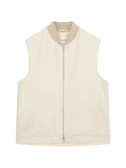 Lardini gilet en lin