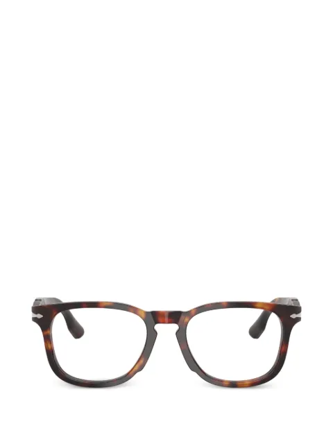 Persol tortoiseshell-effect square-frame glasses