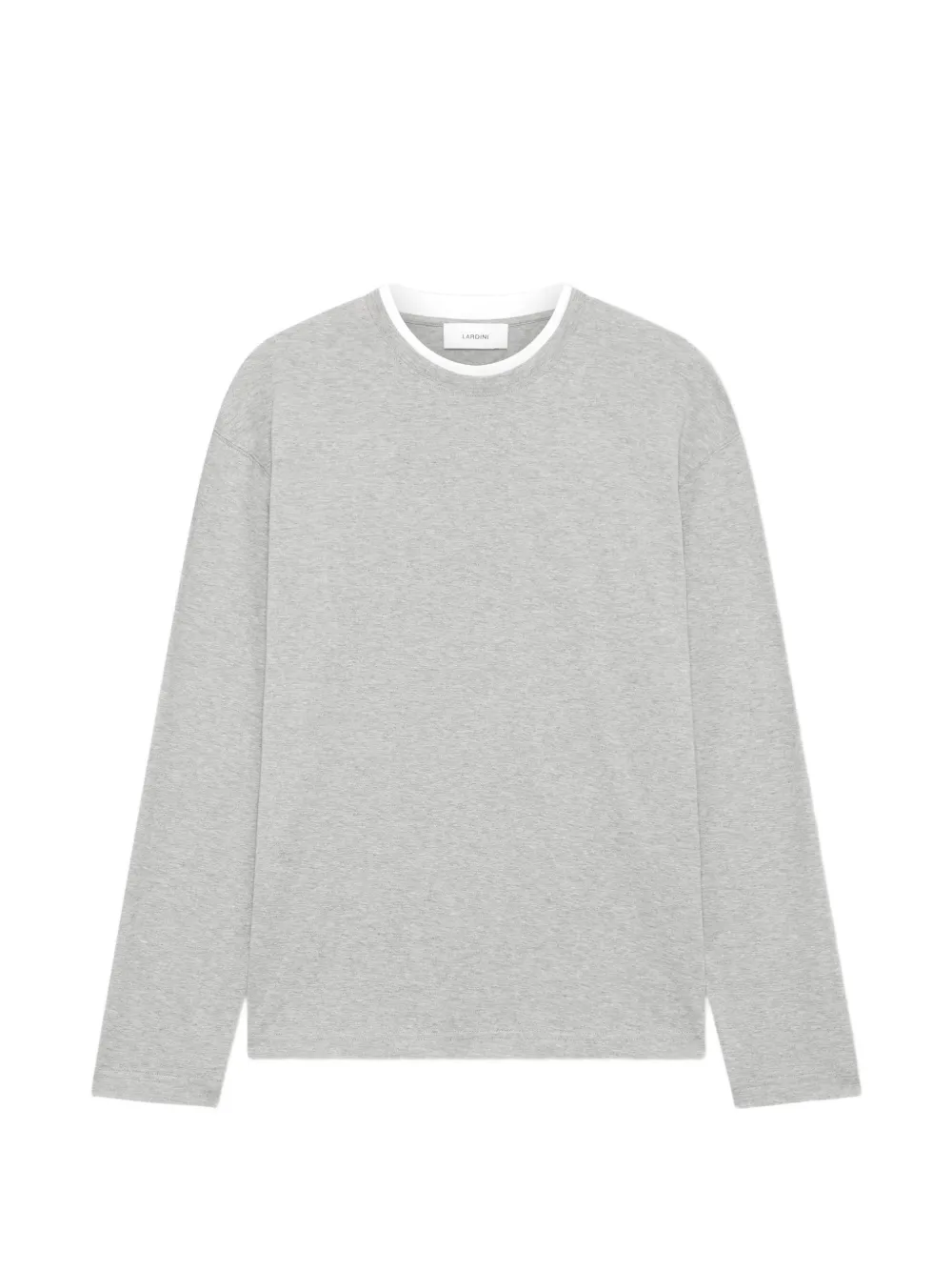 Lardini T-shirt a maniche lunghe - Grigio