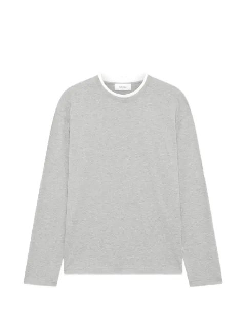 Lardini cotton long-sleeve T-shirt