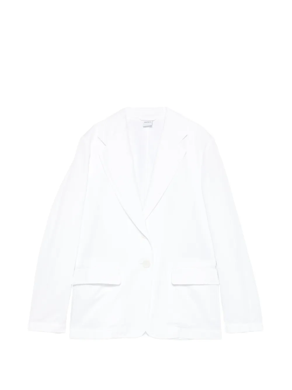 ASPESI single-breasted blazer - Bianco