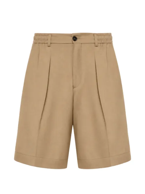 BE ABLE pleated elasticated-waist shorts