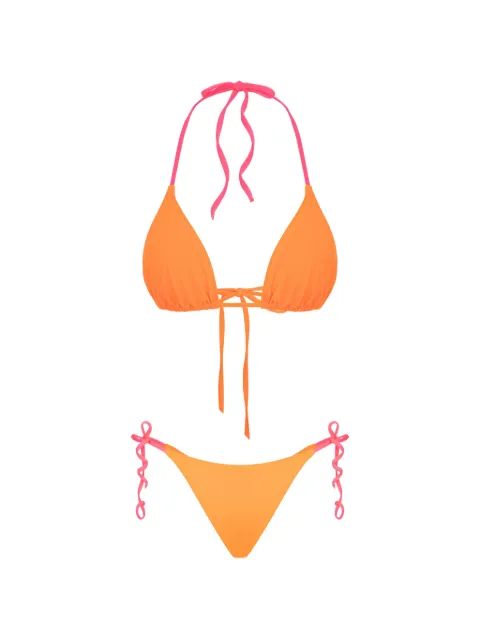Noire Swimwear halterneck triangle bikini