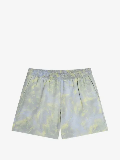 Maison Kitsuné short de bain à fleurs