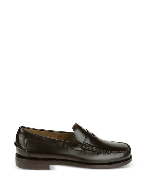 Sebago whipstitch-trim penny loafers