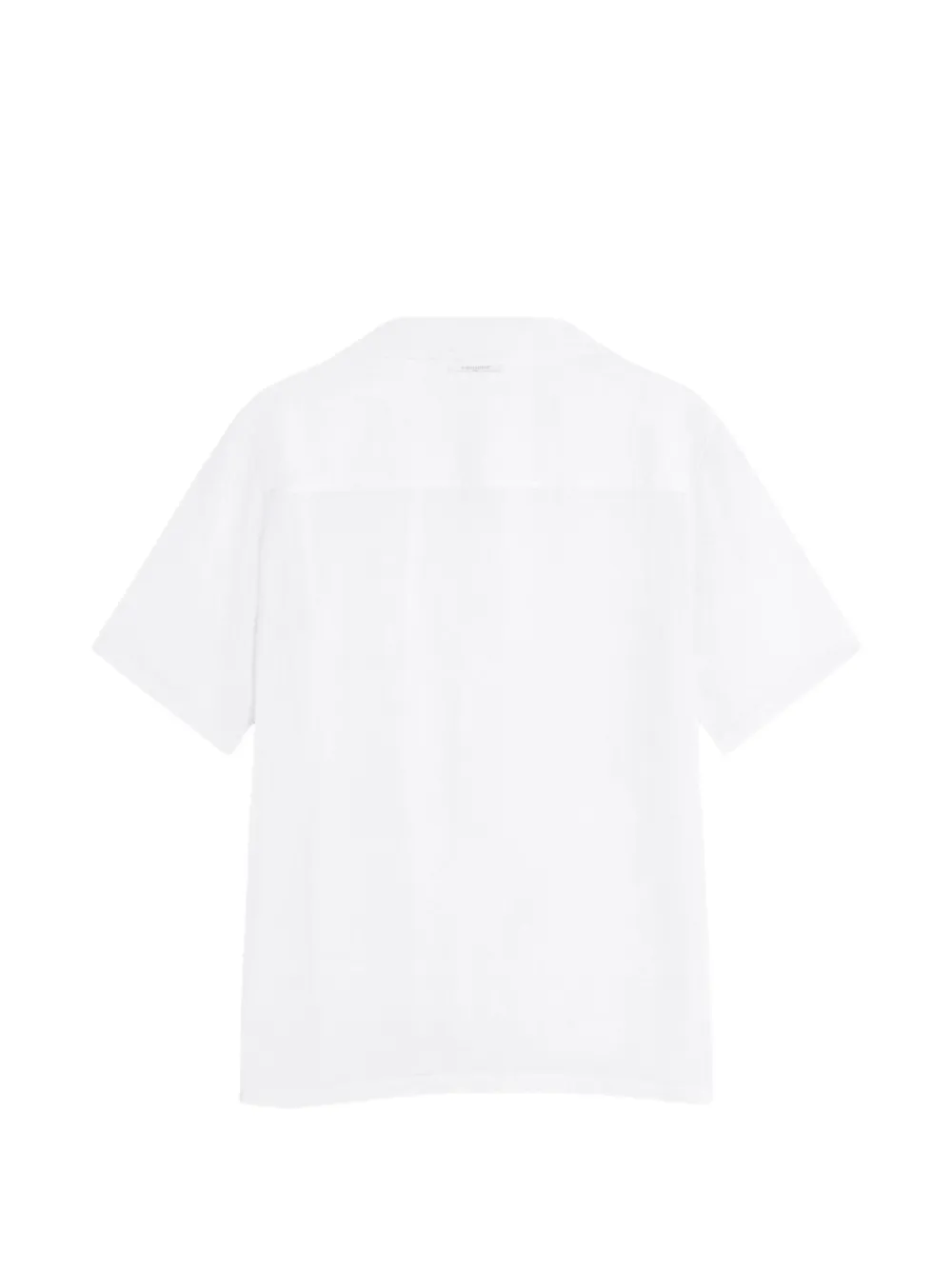 Maison Kitsuné Overhemd met korte mouwen Beige