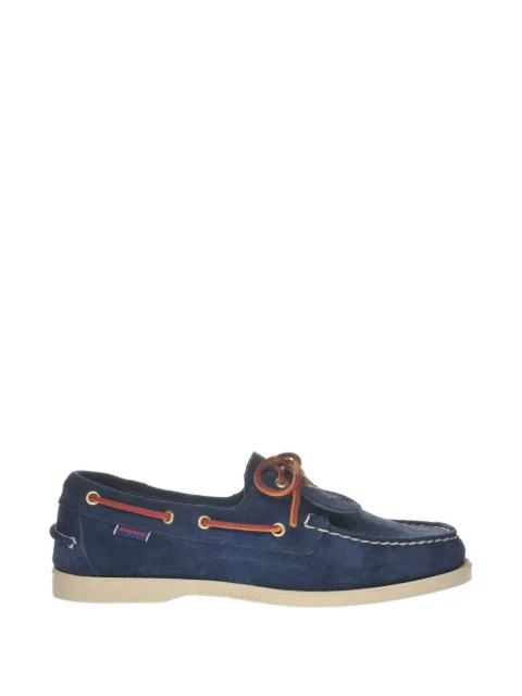Sebago Docksides suede boat shoes