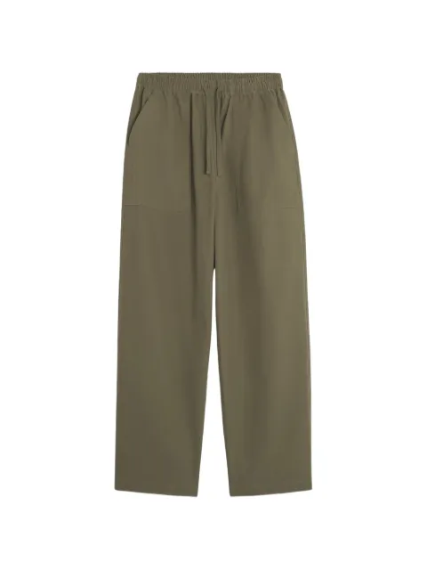 Maison Kitsuné drawstring-waistband trousers