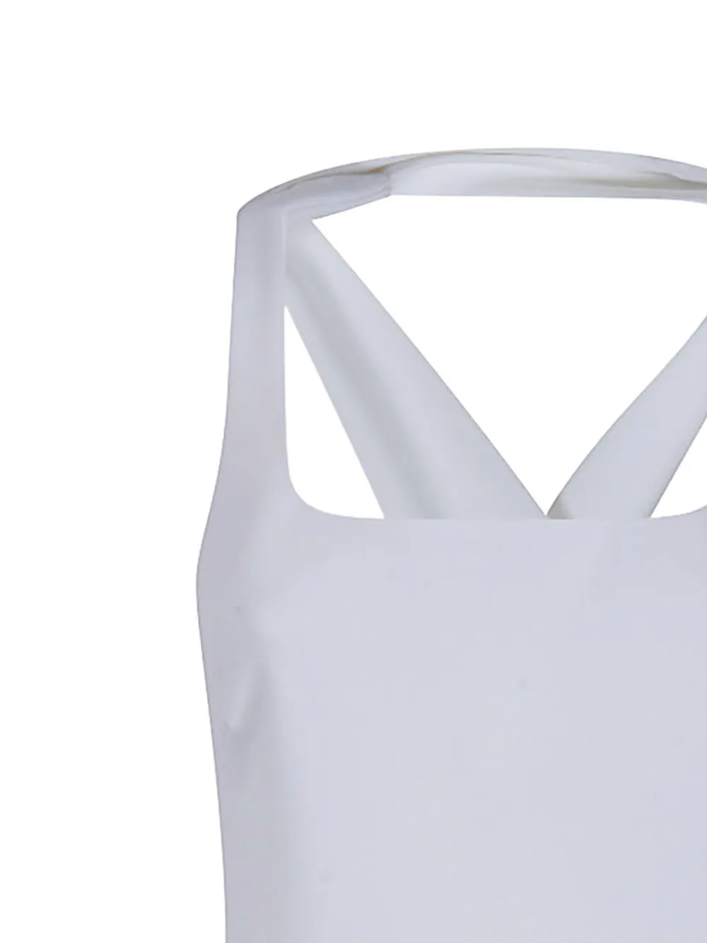 Lauren Ralph Lauren Jurk met gedraaide rug en split Wit