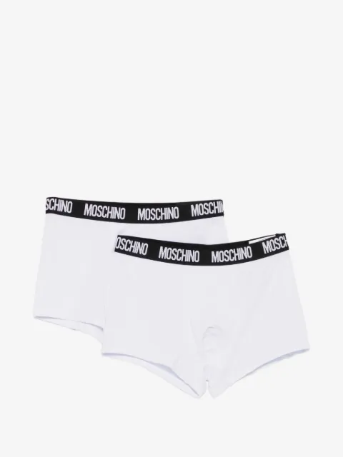 Moschino logo-waistband boxers (set of two)