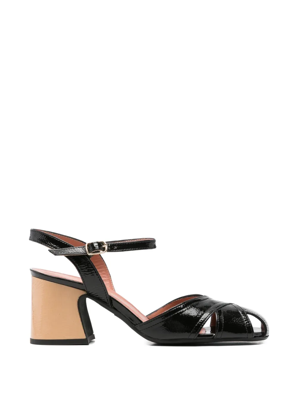 MAISON 21 Sandalen met gekruiste bandjes Zwart