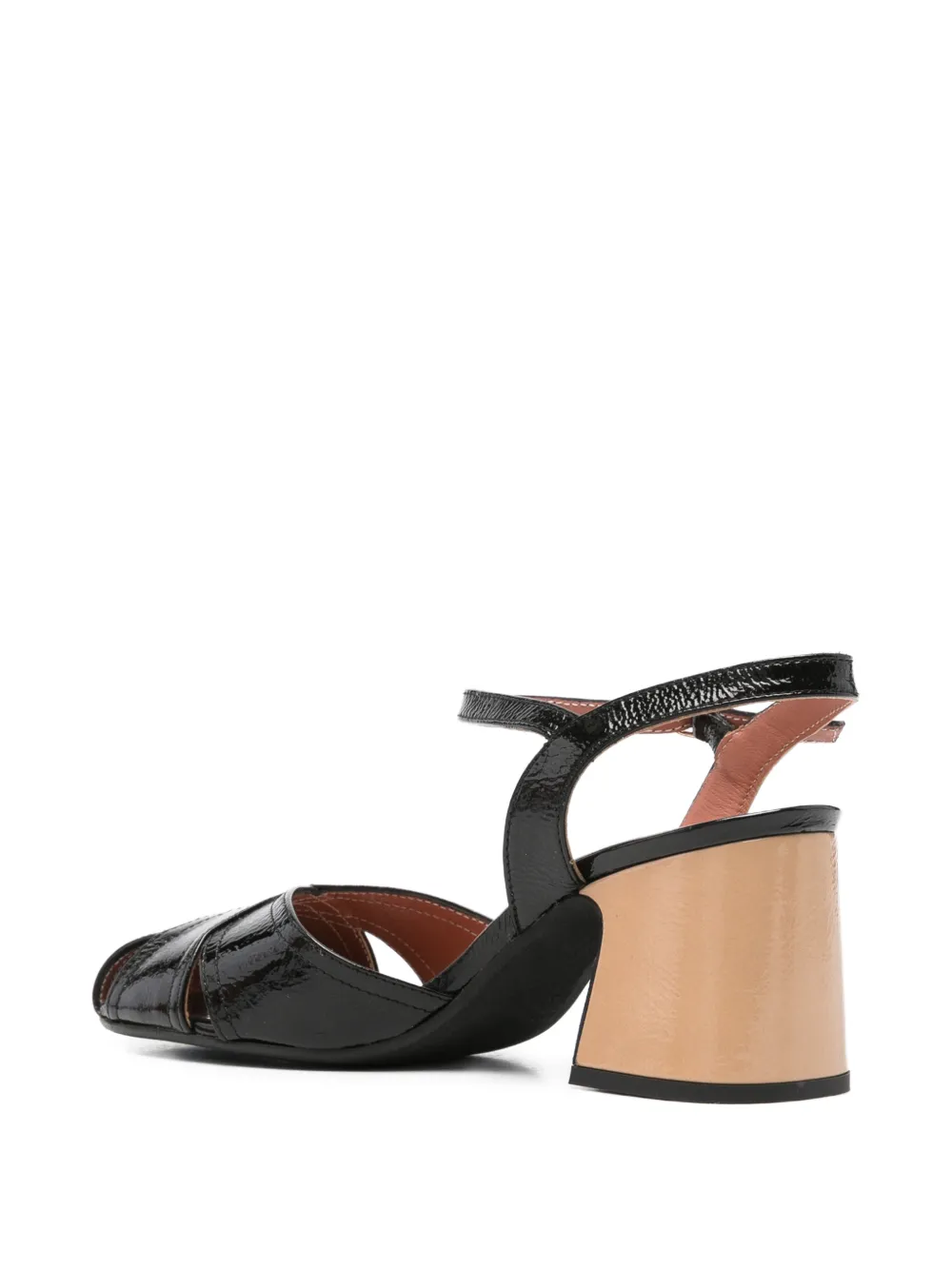 MAISON 21 Sandalen met gekruiste bandjes Zwart