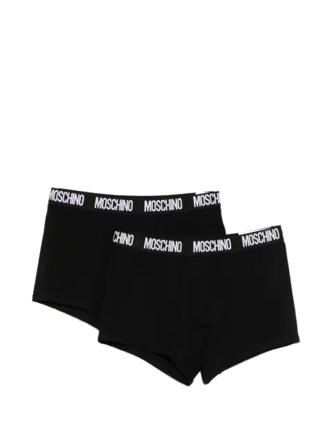 Moschino logo-waistband boxers (set of two)