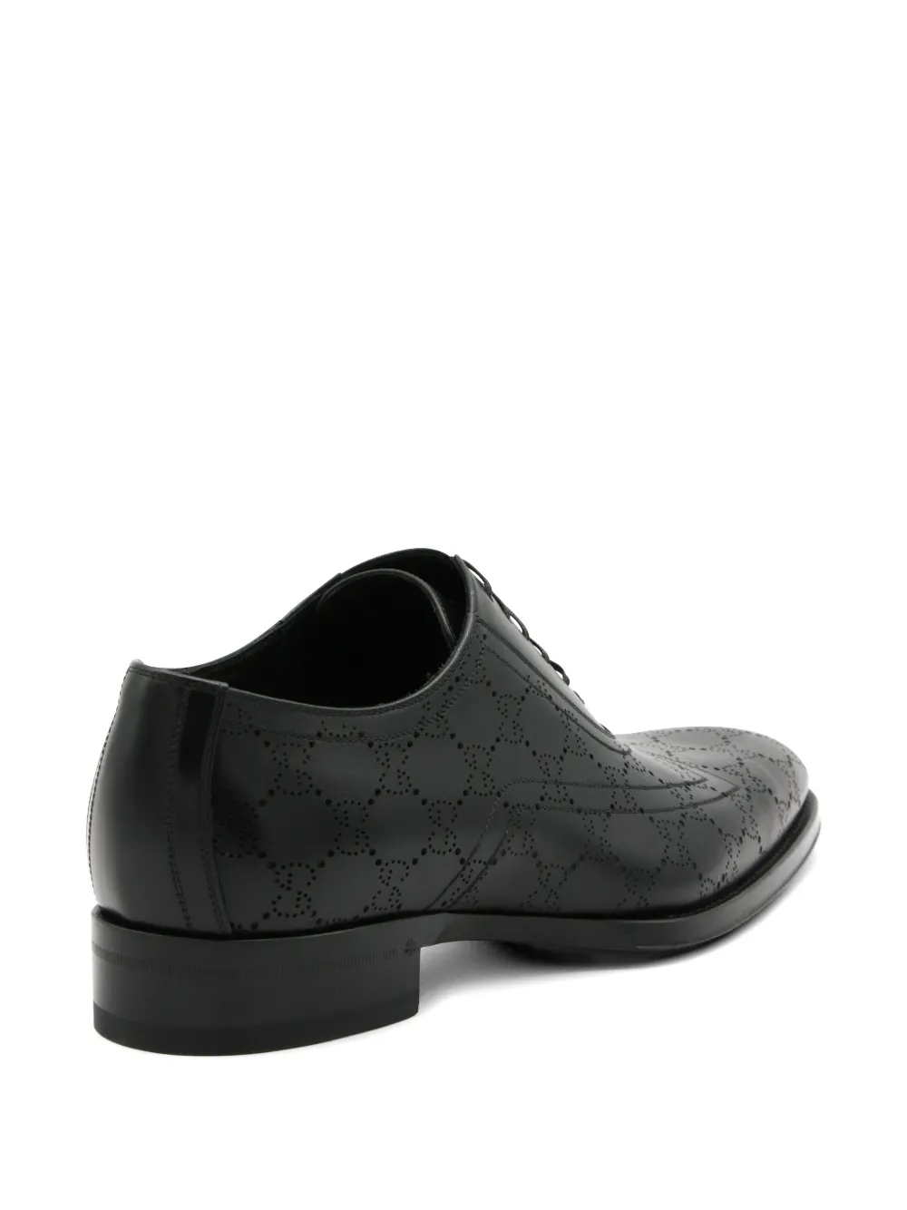 Gucci Veterschoenen met GG-logo Zwart