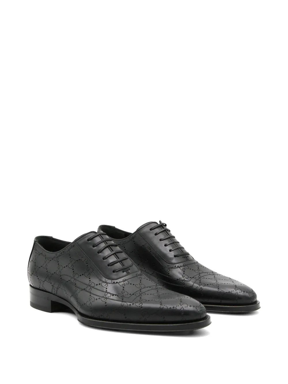 Gucci Veterschoenen met GG-logo Zwart