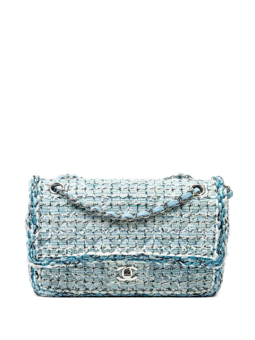 CHANEL Pre-Owned Schultertasche mit CC - Blau
