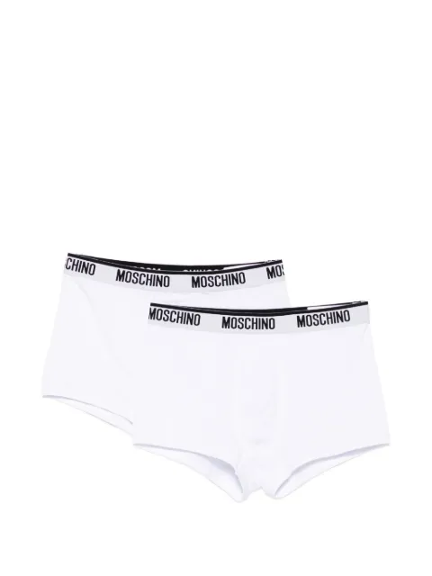 Moschino logo-waistband boxers (set of two)