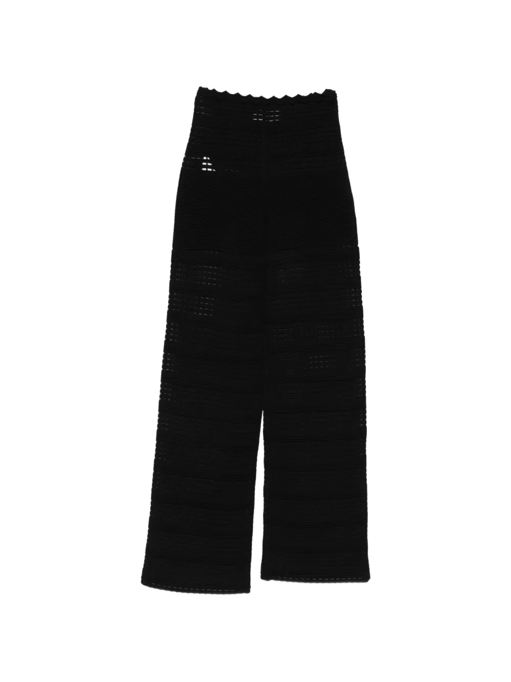 Genny High waist broek Zwart