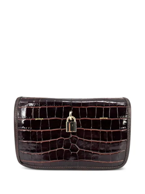 Madison.Maison Moc Croc crossbody bag