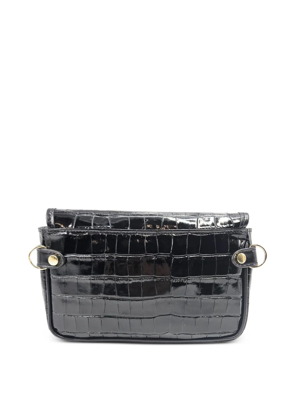 Madison Maison Moc Croc crossbodytas Zwart