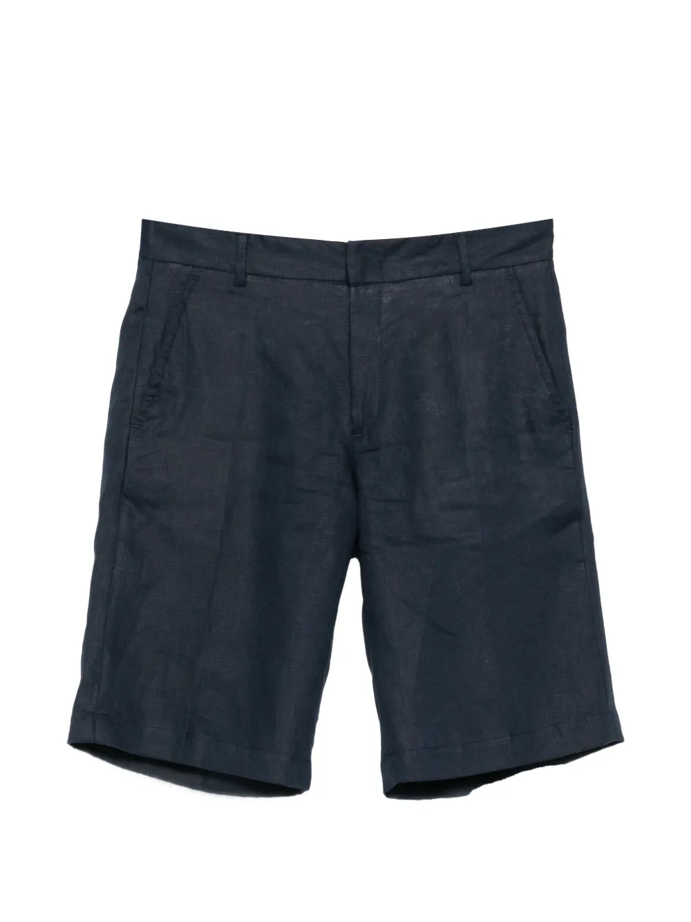 Entre Amis TK belt-loops bermuda shorts - Blu