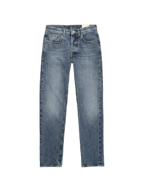 Fortela stone-wash five-pocket jeans