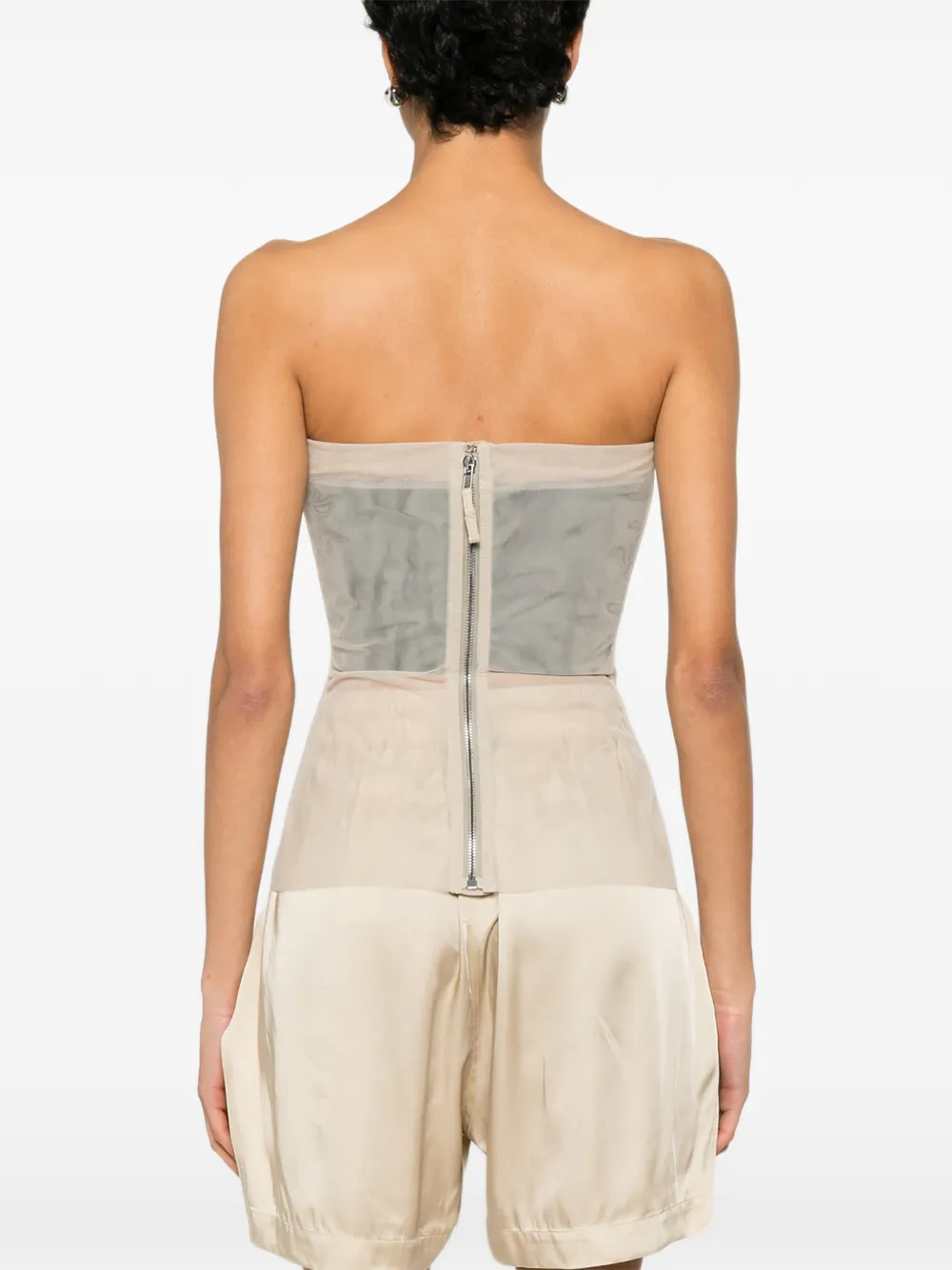 Rick Owens Bustiere top Beige