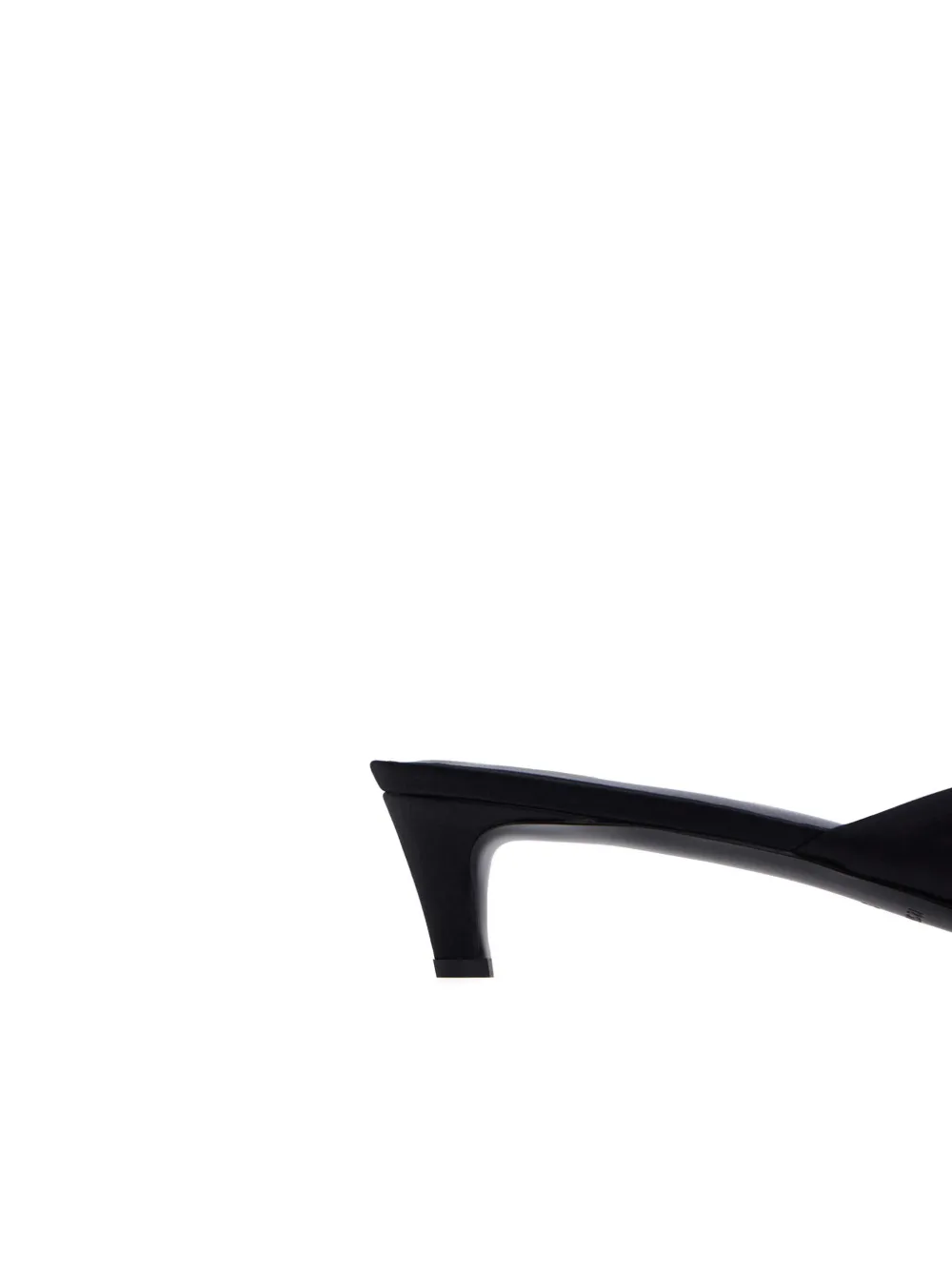 12 STOREEZ silk sandals Zwart