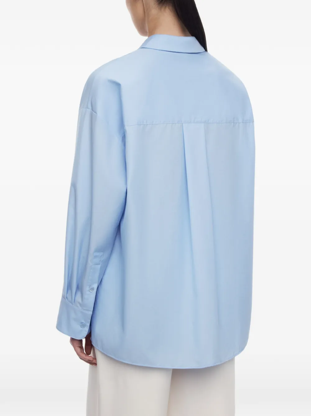 12 STOREEZ Tilda katoenen overhemd Blauw