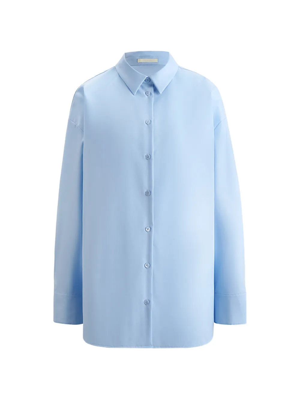 12 STOREEZ Tilda katoenen overhemd Blauw