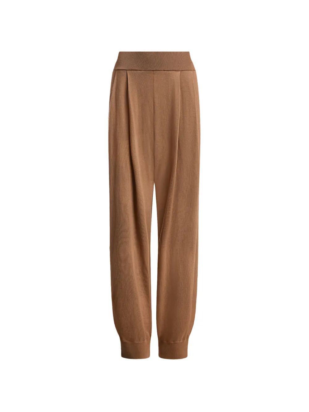12 STOREEZ Jasmin Hose mit Falten - Braun