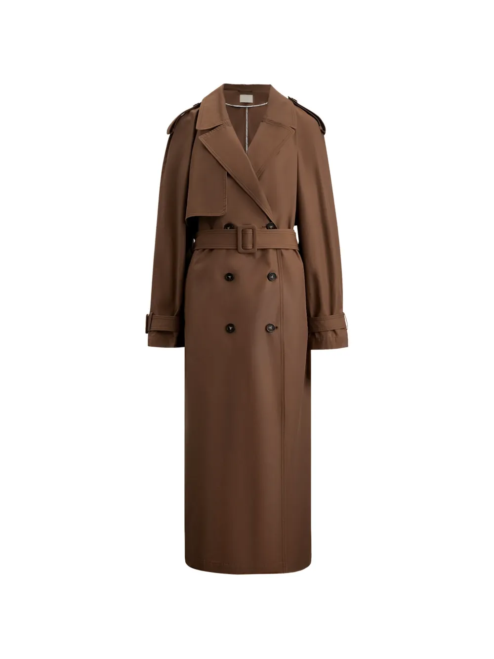 12 STOREEZ Casablanca double-breasted trench coat - Marrone