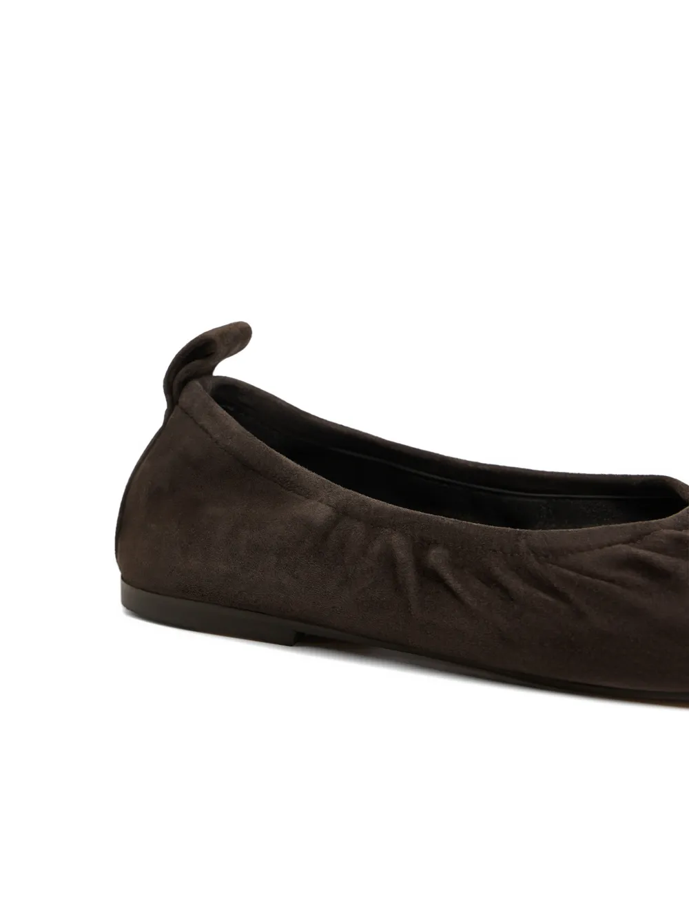 12 STOREEZ Suède ballerina's Bruin