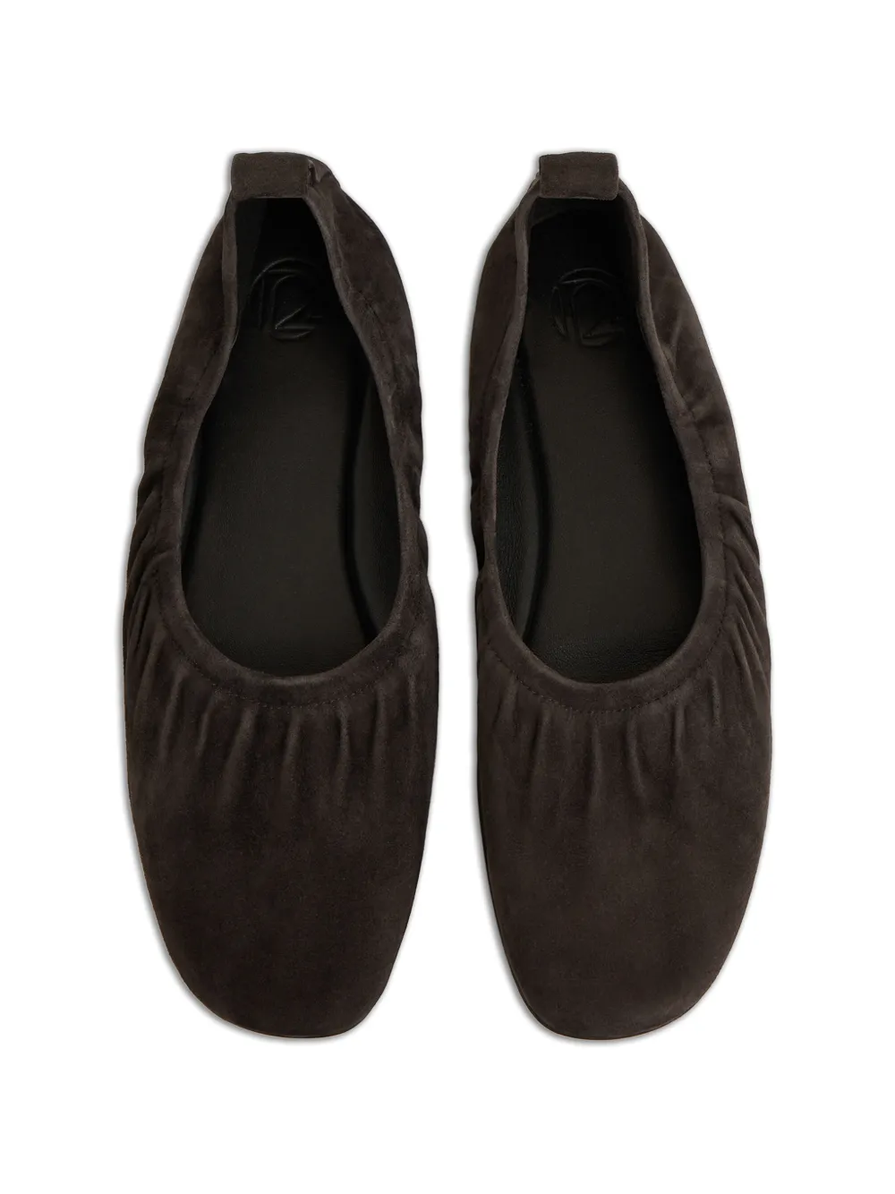 12 STOREEZ Suède ballerina's Bruin